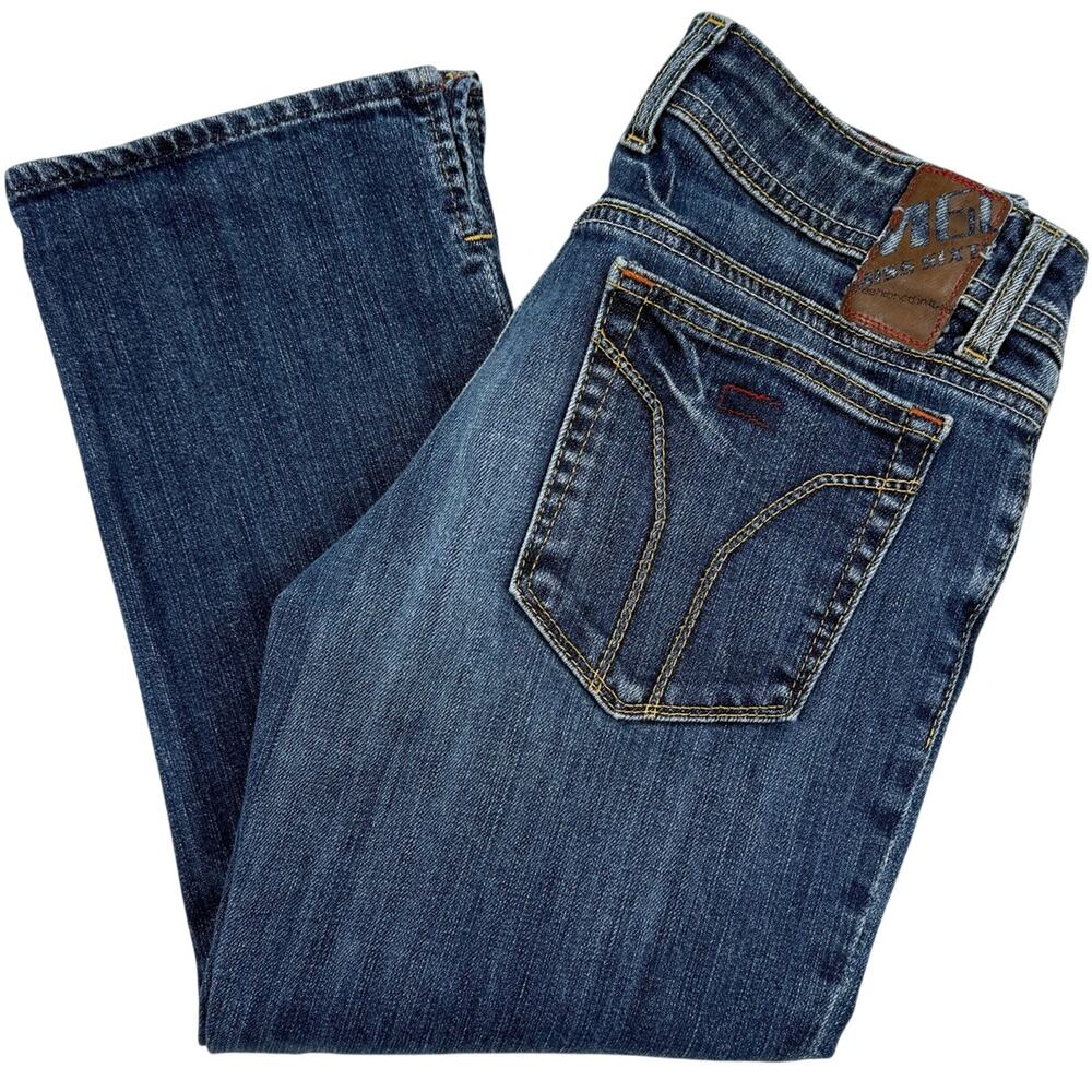 Miss Sixty Vintage Y2K Low Rise Capri Jeans Size 30 Medium Wash Denim